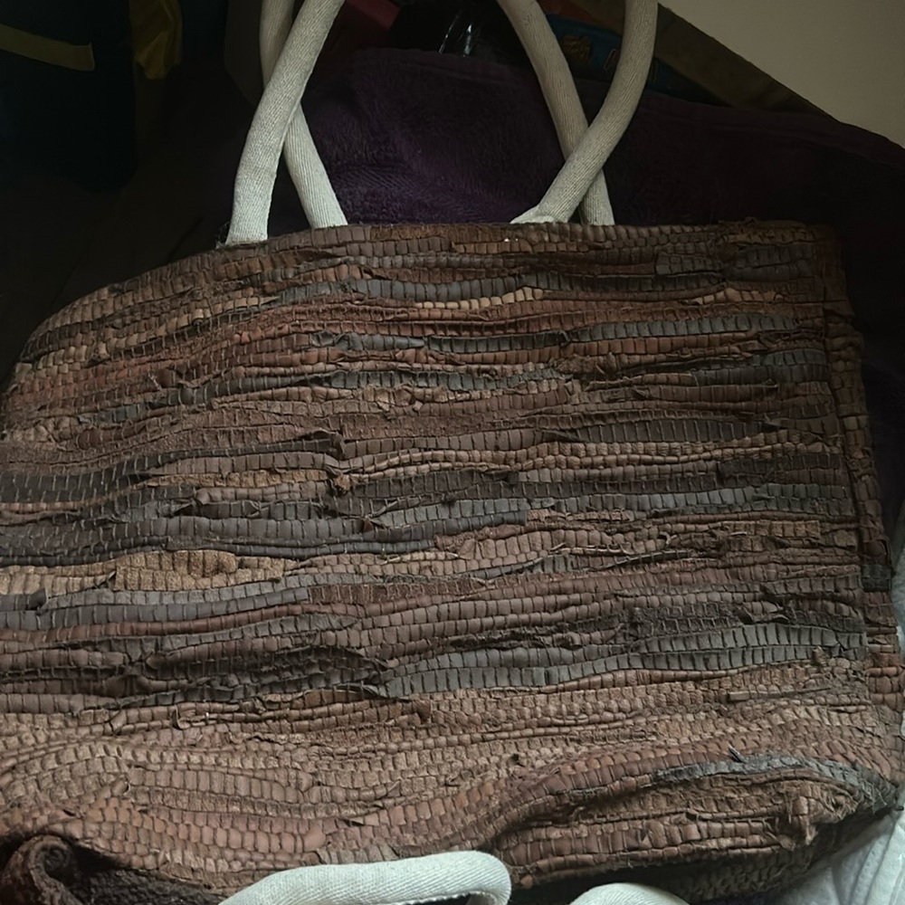 Large Suede Bag